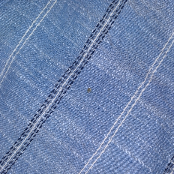 Nine West Lucy striped chambray popover top, size XXL - Picture 10 of 10